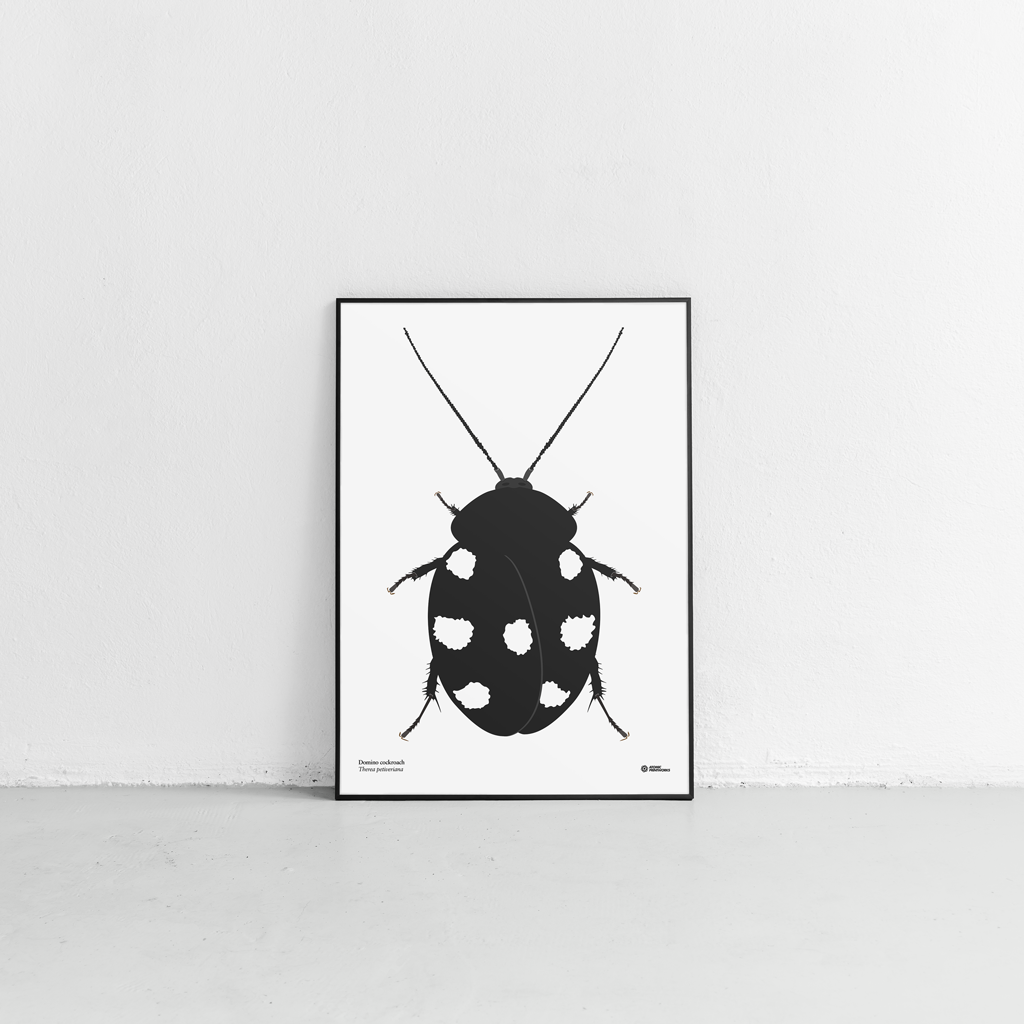 Domino cockroach print