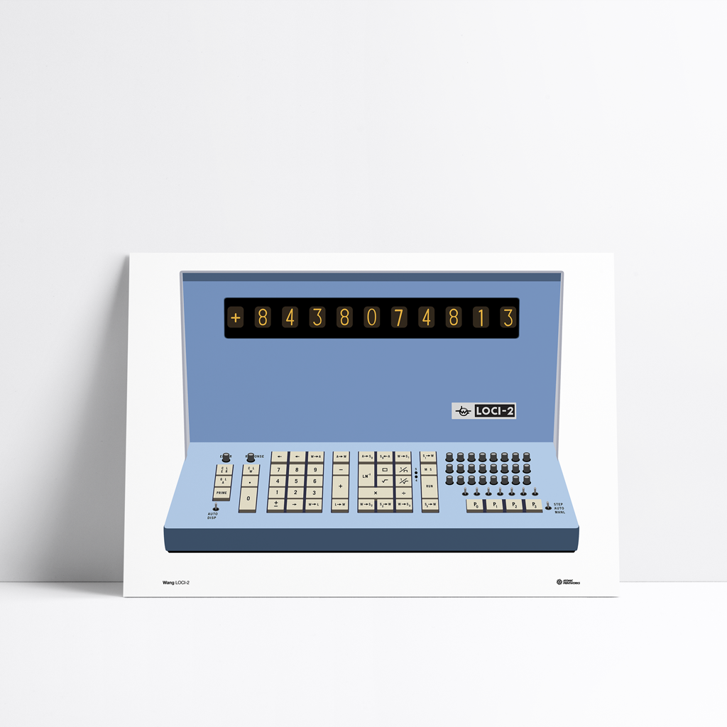 Wang LOCI-2 calculator print